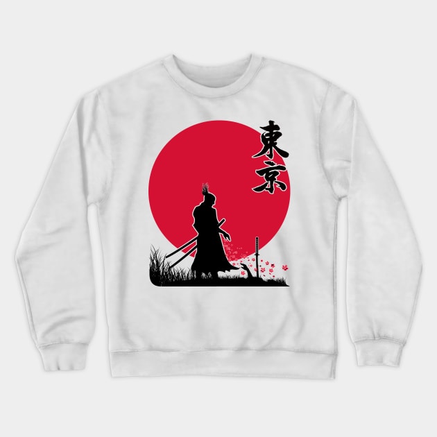 Samurai | Shadow Slayer | Revision 3 Crewneck Sweatshirt by VISUALUV